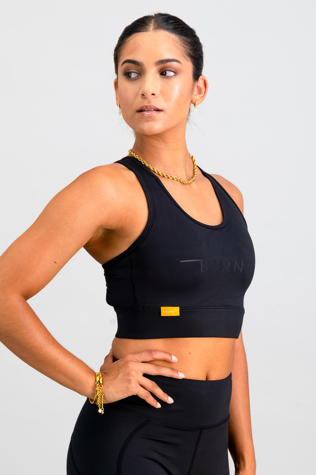Essential Sports Bra - Black