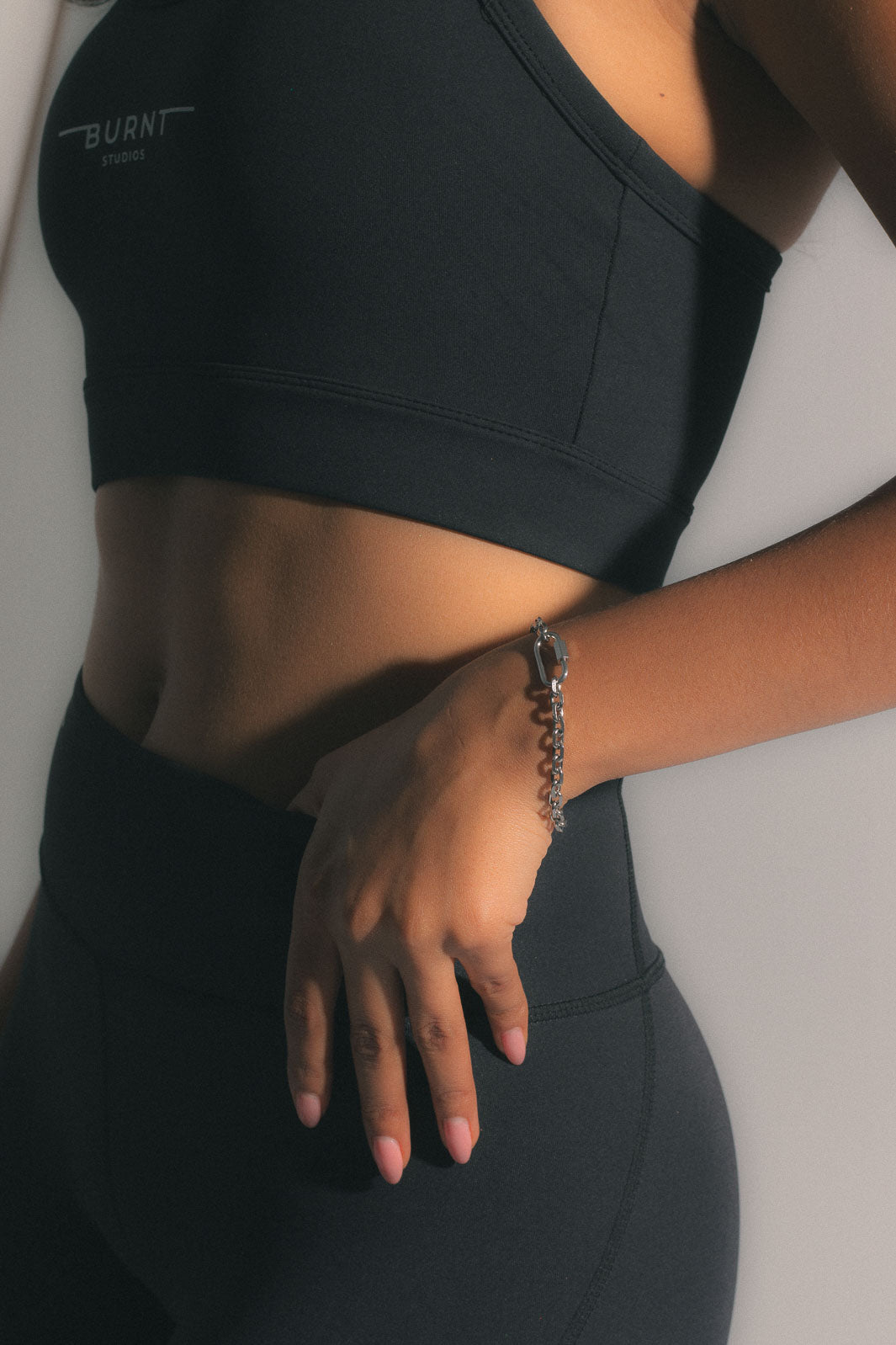 Lock Chain Bracelet - Silver
