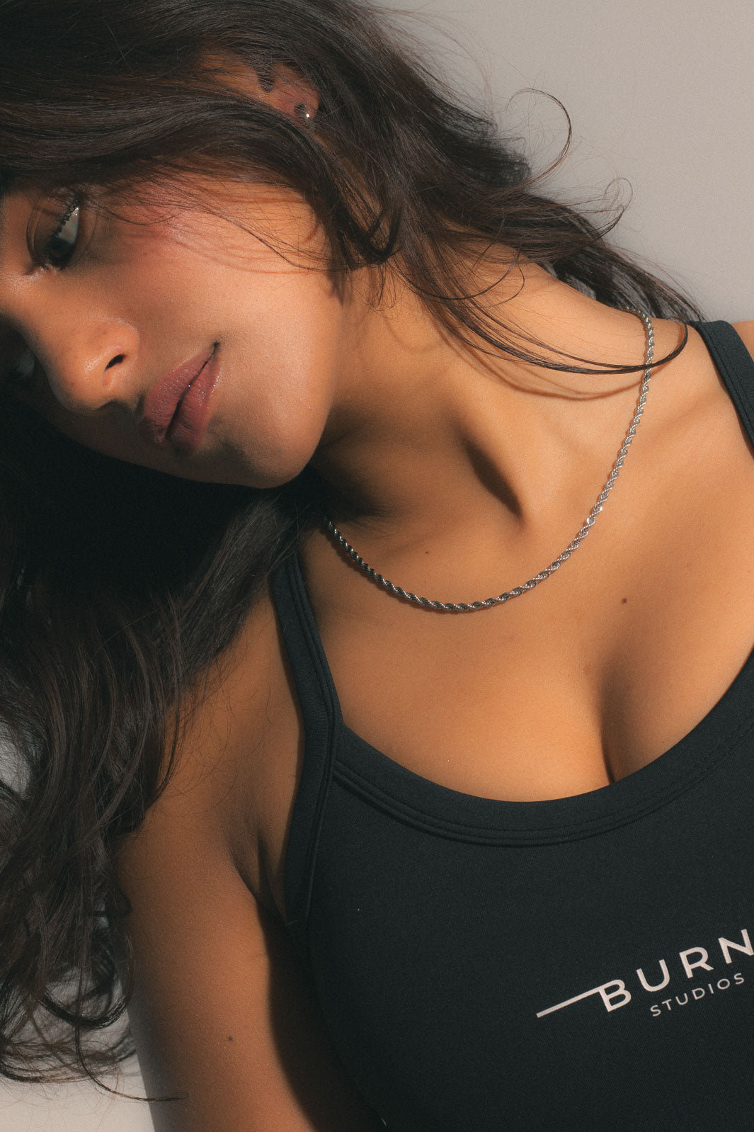 Rope Chain Necklace - Silver
