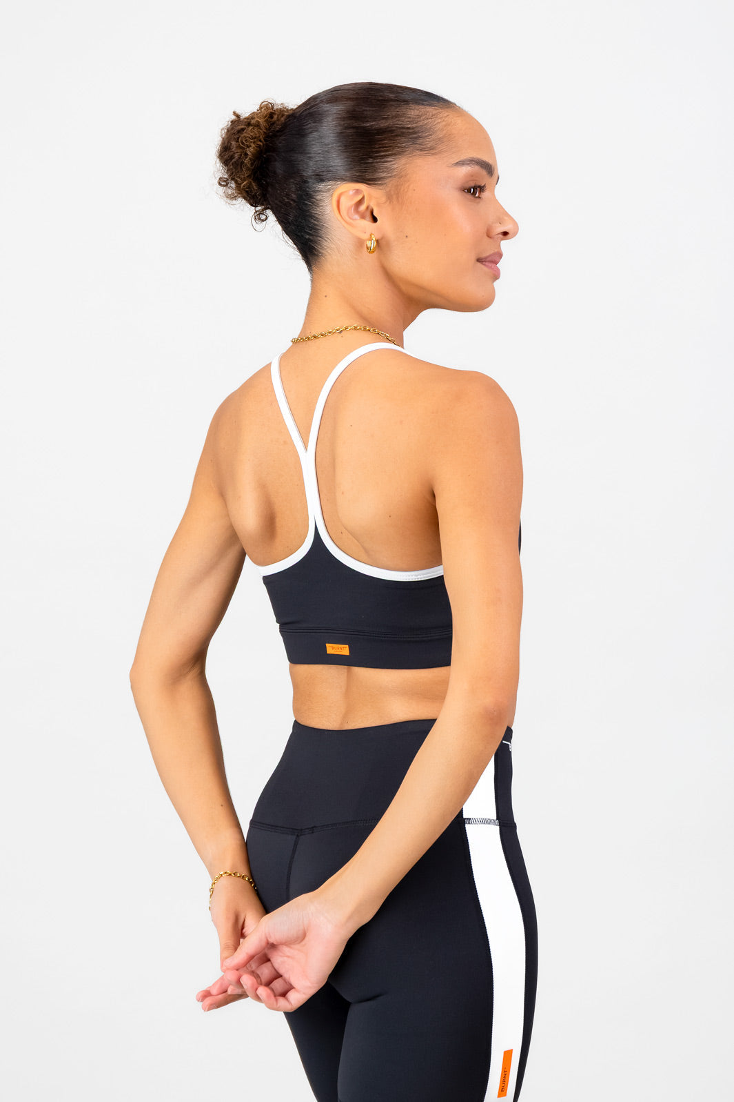 Lua Sports Bra - Black & White