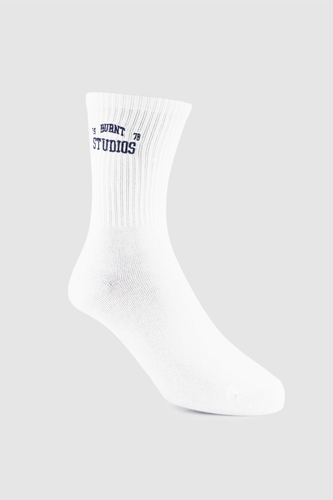1978 Crew Socks - White & Navy