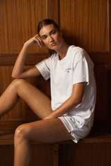 Academy Oversized Tee - Grey Melange