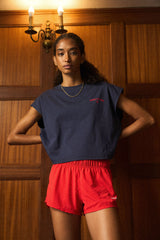 Varsity Tank - Navy