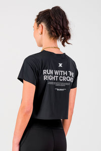 MOB x Burnt Women's Run Club Tee