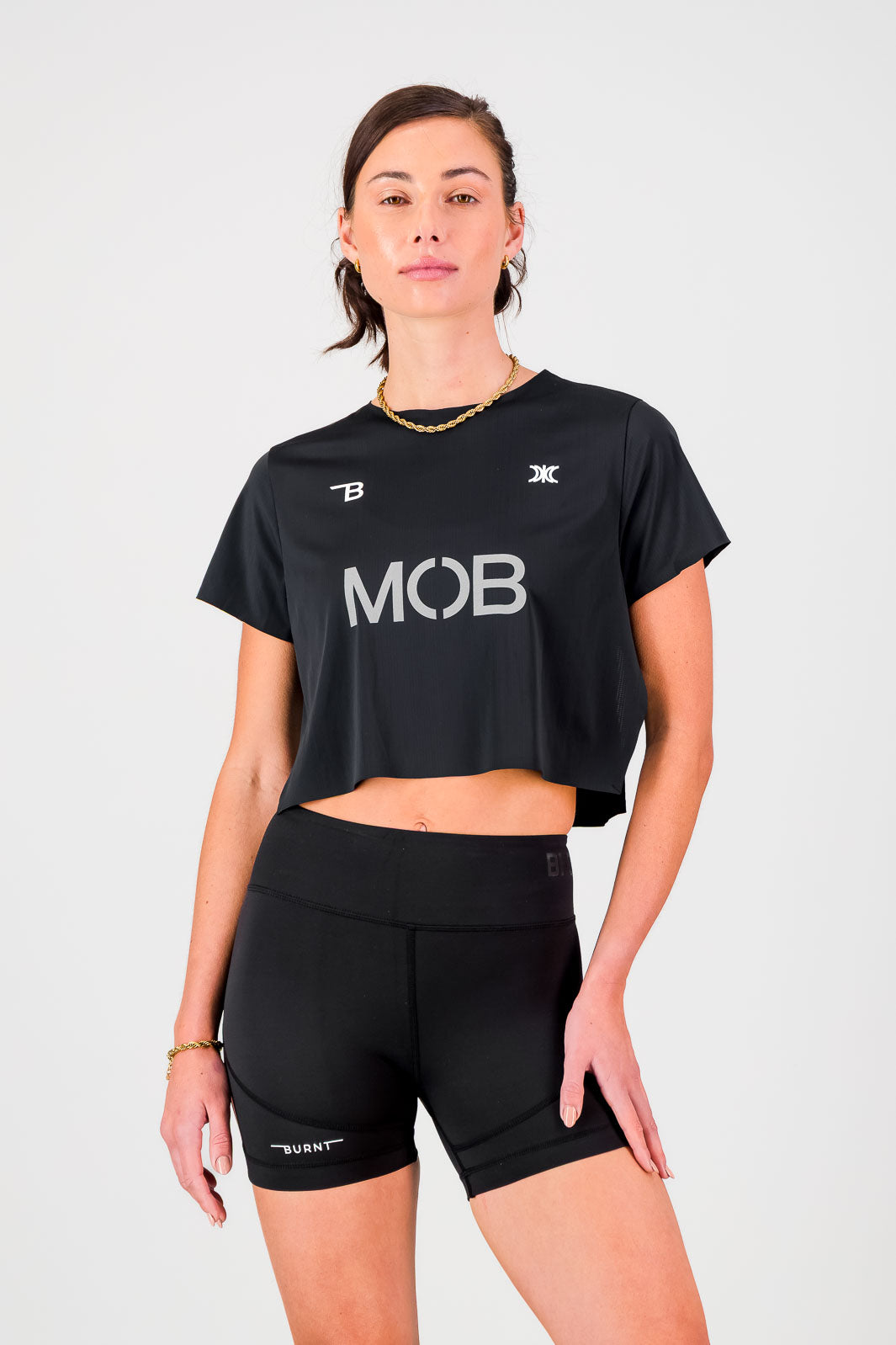 MOB x Burnt Women's Run Club Tee