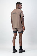 Fundamental Active Tee - Brown
