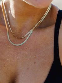 Fine Snake Necklace