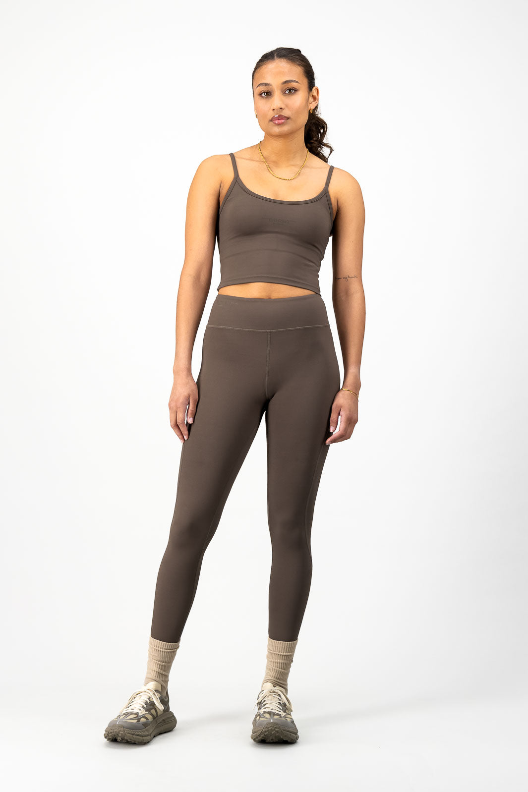 Solace Supportive Tank - Truffle