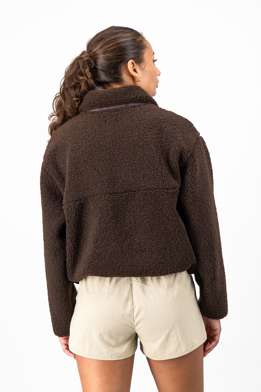 Sherpa Pull Over - Cocoa