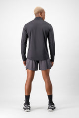 Carbon 1/4 Zip - Black