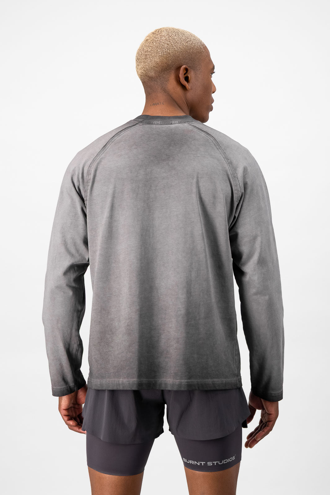 Cotton Long Sleeve  - Graphite