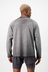 Cotton Long Sleeve  - Graphite