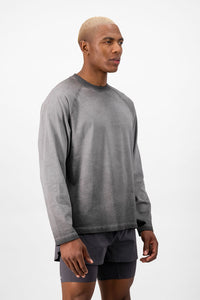 Cotton Long Sleeve  - Graphite
