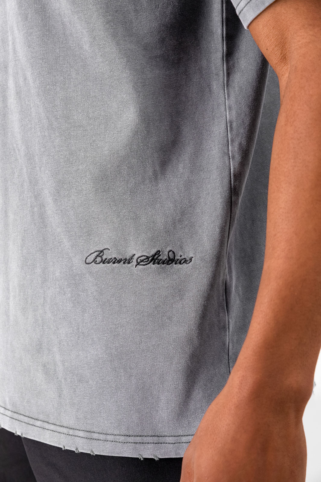Ultra Heavy Tee - Acid Grey