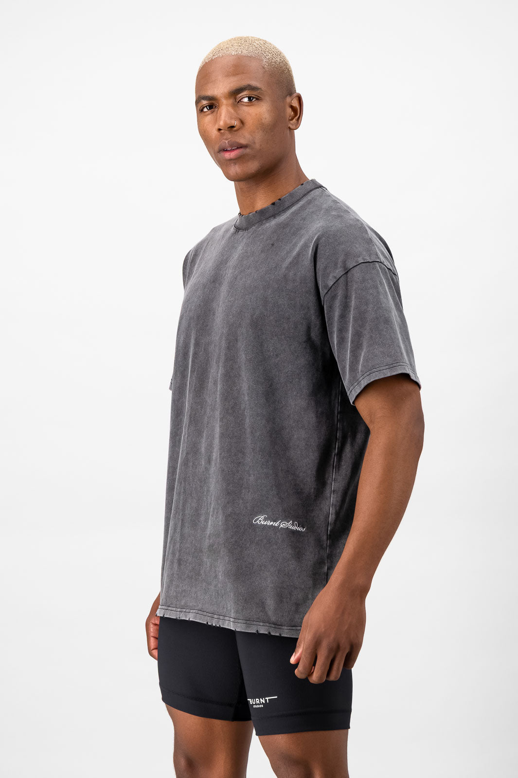 Ultra Heavy Tee - Acid Black