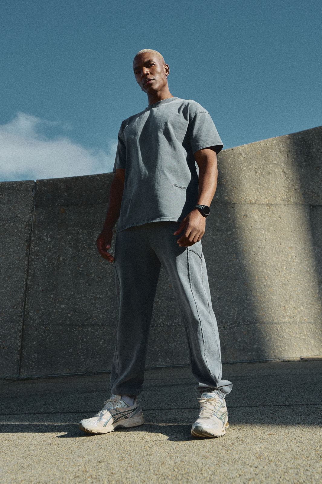 Ultra Heavy Tee - Acid Grey