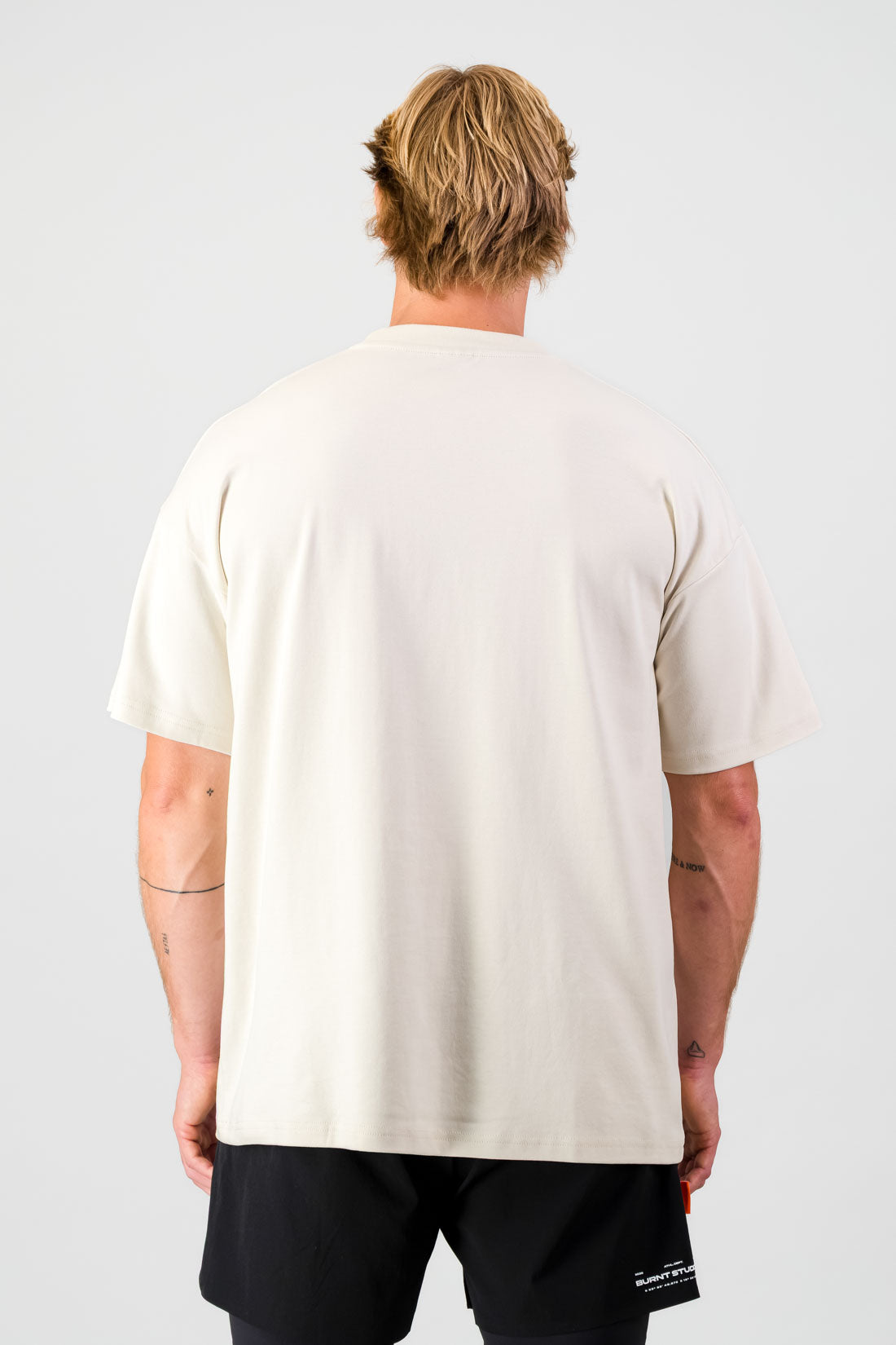 Lightweight Cotton Tee - Cream