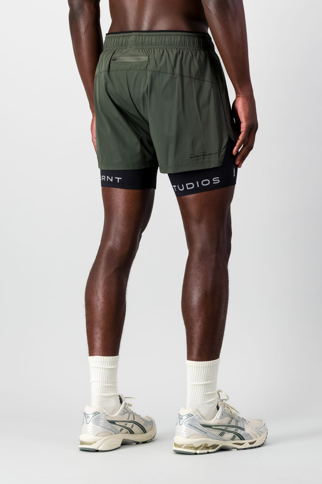 Energy 2-in- 1 Short - Forest Green