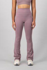 Fluid Flared Legging - Mauve